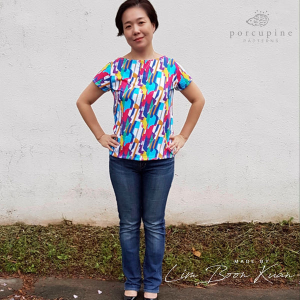 Amie Top Short Sleeves
