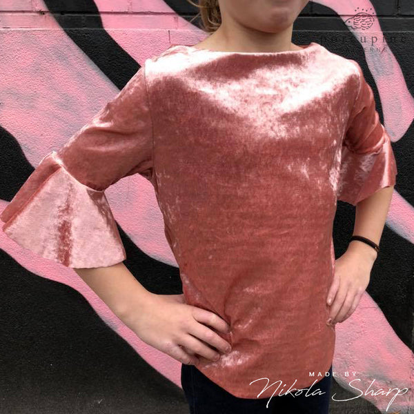 The Amie Top for Girls