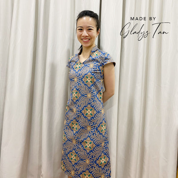 KAI dress - An Open Mandarin Collar Dress
