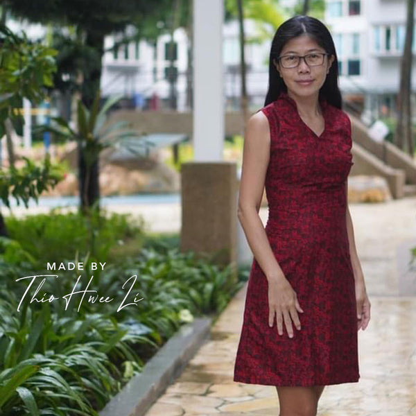 KAI dress - An Open Mandarin Collar Dress