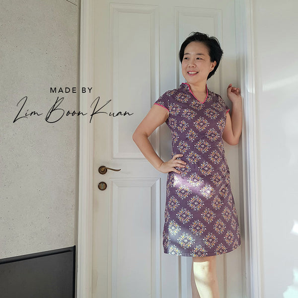 KAI dress - An Open Mandarin Collar Dress