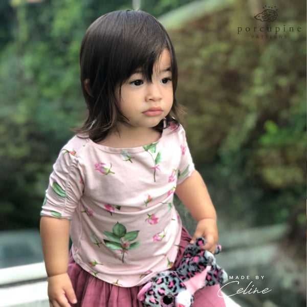 The Amie Top for Girls
