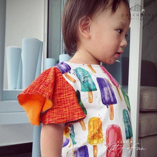 The Amie Top for Girls