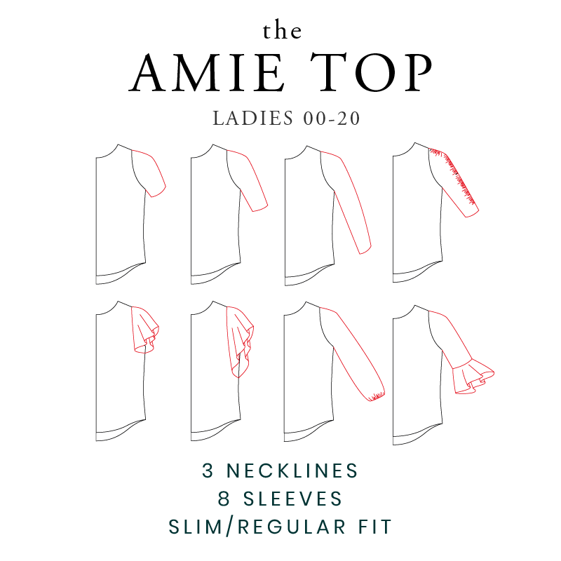 New Pattern Release - The Amie Top
