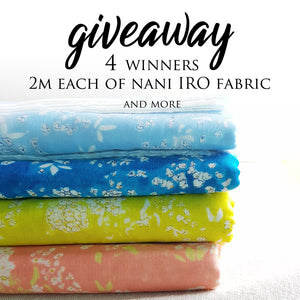 Nani Iro Giveaway