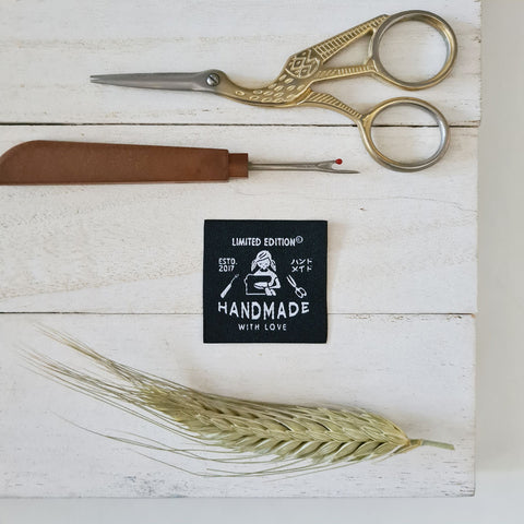 Sewing Labels - Handmade Limited Edition 6x4cm Landscape – Porcupine  Patterns